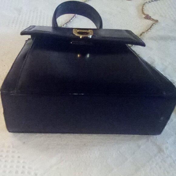 VTG Cosette And Frenchy Of California Leather Box Like Bags. - Picture 8 of 12